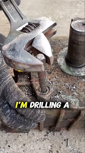 Rusty Nail Stuck in Metal? Watch This Genius Fix! 🔧🔥