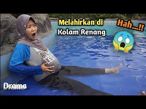 PREGNANT WOMAN GIVES BIRTH IN SWIMMING POOL