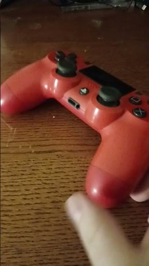 Testing the Red PS4 Controller