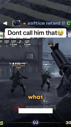 Dont Call Him That!😭 #cs2 #counterstrike2 #cs2clips