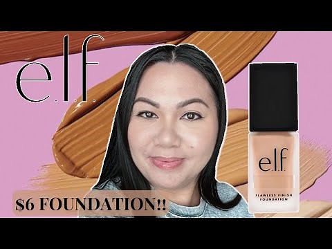 E.L.F Flawless Satin Foundation Beige 220 | 8 Hour Wear Test | What You Need To Know Before You Buy