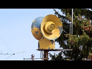Federal Sign and Signal 500DH-TT - Calhan, Colorado Siren Test