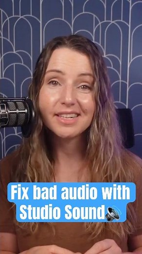 Transform Bad Audio Into Perfect Sound With AI I Descript #shorts #videoediting #audio