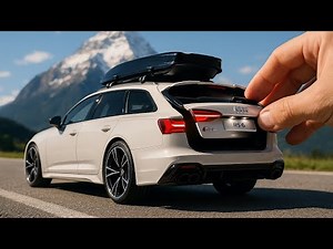 Audi RS6 | 1:18 Scale Model Car Will Surprise You in Every Detail!