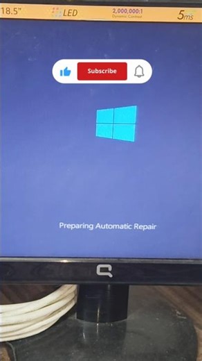 How to reset HP laptop | recovery windows | preparing automatic restart | windows recovery #shorts