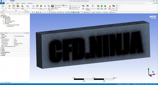 ✅ Ansys Meshing - Body of Influence - CFD.NINJA