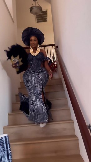 Baham Bride Shines in Traditional Cameroonian Wedding