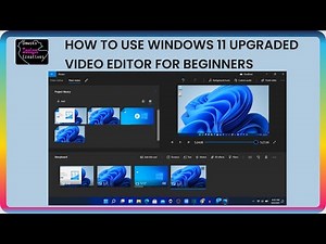 How to use the FREE WINDOWS 11 Video Editor