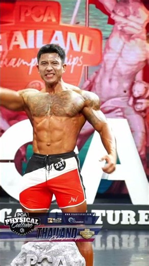 Men’s Physique Champion & New PCA Pro @peth_teamelite