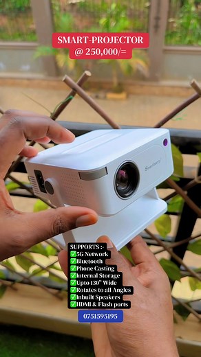 Smart Projector with 5G and Bluetooth Connectivity