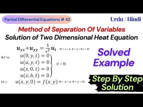 Solving the Two Dimensional Heat Equation Once and For All!