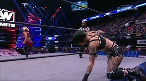 Hip attack by Toni Storm sends Ruby Soho flying! It's #AEWDynamite LIVE on TBS! | All Elite Wrestling