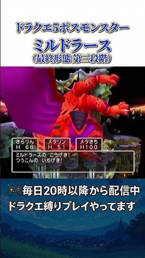 [DQ5] Fight Critical Hits with Critical Hits! Boss Form 2, Stage 3! [PS2/DS/Mobile Versions]