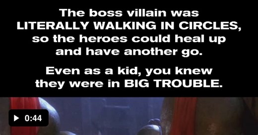 CGI can never beat real costumes. - Video