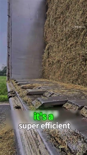 This fully automatic unloading truck is really convenient