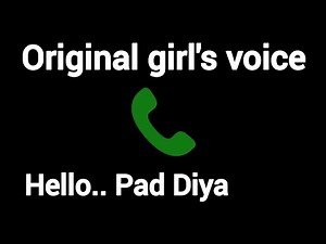 Hello - Original girl's voice prank call audio #call #prankcall #phonecall ‪@originalgirlsoundhub‬