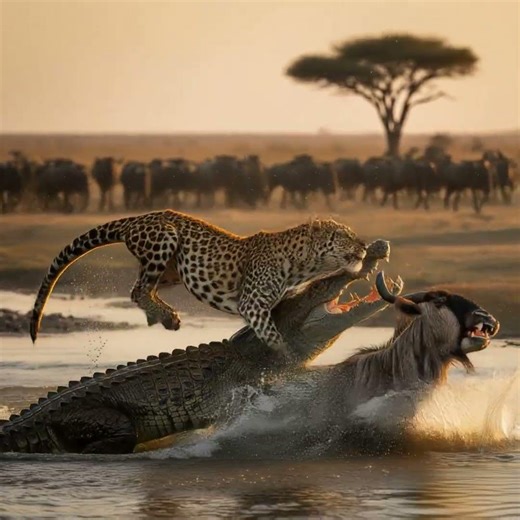 NO WAY HE SURVIVED THIS! 😱 Lion vs Leopard: Real Fight for Survival 🦁🐆