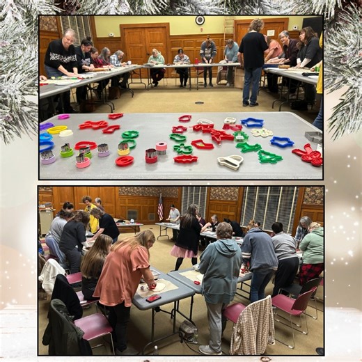 Thank you to everyone who joined us for our Salt Dough Ornament program! 🧂✨ We had such a fun time creating together—and let’s be honest, we all got a pretty good arm workout rolling out that dough 💪😄. The ornaments turned out amazing, and we loved seeing everyone’s creativity come to life. Thanks for spending part of your day with us—we can’t wait to craft with you again soon! #chillicothemo #lclreads #livcolibrary | Livingston County Library