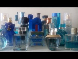 40 PERFUMES AZUIS TRANQUILIDADE...UNS EU AMO OUTROS NEM TANTO