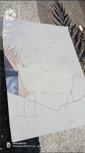 GOJO Satoru Drawing😲✨.