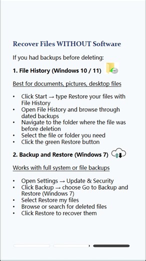 How to Recover Files After Emptying Recycle Bin 😱