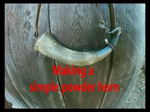 Part 1: Introduction | Making a Simple Powder Horn