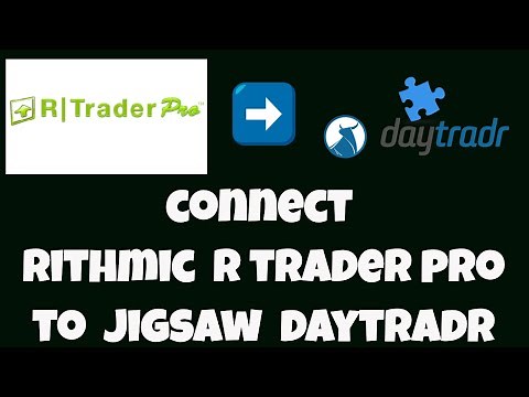How To Connect Rithmic R Trader Pro to Jigsaw Daytradr Tutorial