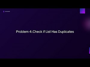 Crack Coding Interviews In Malayalam | Check Duplicates in a List | JishnuGeeks