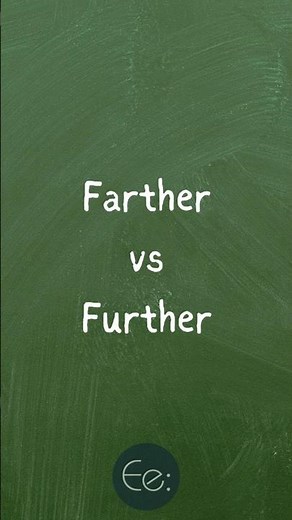 Farther vs Further 🚗➡️ What's the Difference? by English explained #words #difference #meaning #tips