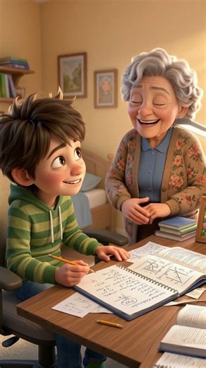 Grandmother's Homework Hack Changes Everything #shorts