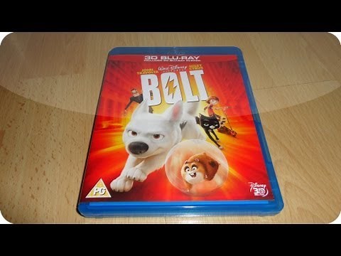 UNBOXING: Disney's Bolt 3D/2D Blu ray - @Thatguyjakey