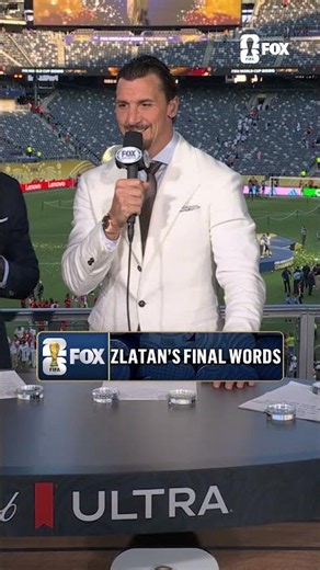 Zlatan signs off for the final time from the 2026 FIFA World Cup