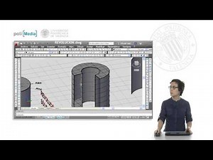 Modelado 3D mediante revolución con Autocad | 28/34 | UPV