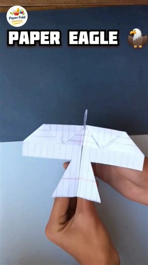 Make YOUR Eagle Paper Plane Easy tutorial #diy #paper #eagle #origami #paperplane #papercraft #craft
