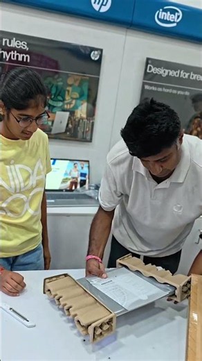 HP 15 Unboxing By Happy Customer... #laptop #hpsmart #smartphone #hppower #unboxing #hp