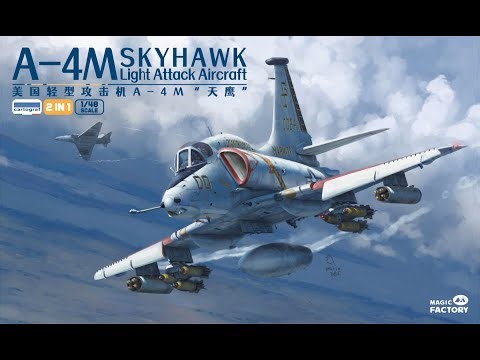 Part 1 Magic Factory 1/48th Scale A 4M Skyhawk