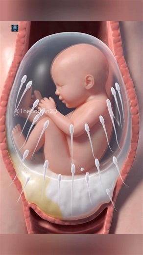 Cervical Mucus Plug The Amazing Barrier That Protects Pregnancy | #3danimation #aiart #anatomy