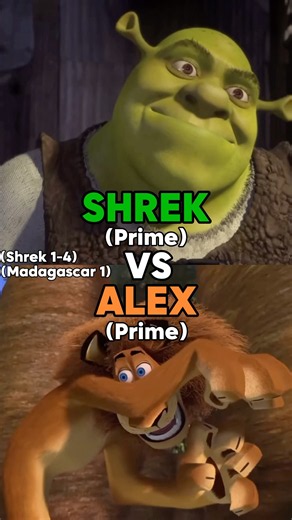 Shrek (no meme) VS Alex The Lion (No holding back + Savage)