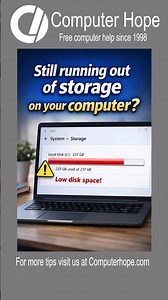 Stop Running Out of Space on Windows #WindowsTips #PCPerformance #TechTips #Windows11 #Productivity