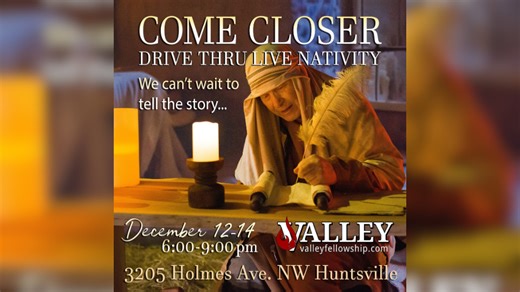 Valley Fellowship Church hosting live nativity for holiday season
