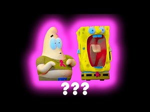 6 SpongeBob and Patrick 3D Screaming Sound Variations in 45 Seconds