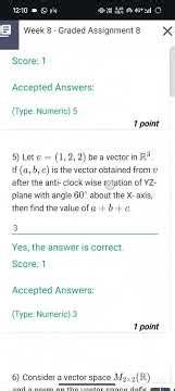 Maths 2 week 8 graded assignmnet #graded #iittm #maths #week