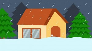 Flood Animation House Floods Heavy Rain Stock Footage Video (100% Royalty-free) 3718663821 | Shutterstock