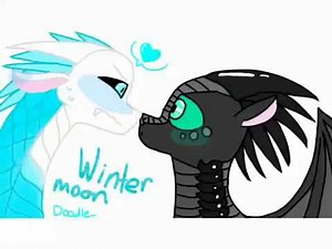 Winter x Moonwatcher - Wings of Fire Speedpaint