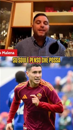 Attilio Malena confirms rumors about Soulé's potential transfer. Follow us on Twitch: PassioneRomaTv