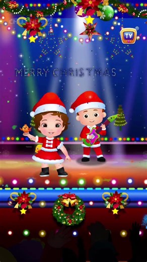 ChuChu TV Kids Songs & Stories on Instagram: "Santa is coming 🎅🎄 Let’s sing and get ready for Christmas #ChuChuTV #BabyTaku #Jumblikans #ChuChuTV100M"