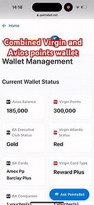 How best to use your Virgin points or Avios? PointsBot with your wallet will answer that in a sec