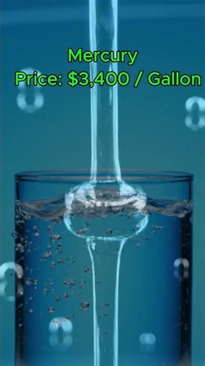 Water vs Scorpion Venom 💧🦂 Most Expensive Liquid? 💰 #shorts