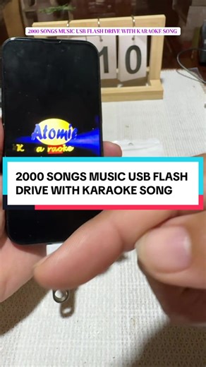 2000 Songs Music USB Flash Drive for Karaoke Enthusiasts