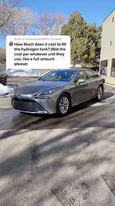 Here’s how much it cost to fill up a hydrogen powered car! | TFL Studios